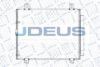 JDEUS 728M83 Condenser, air conditioning